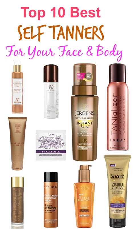 top rated drugstore self tanners.